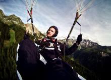 Jerome Gaspard - Cascadeur - Parapente